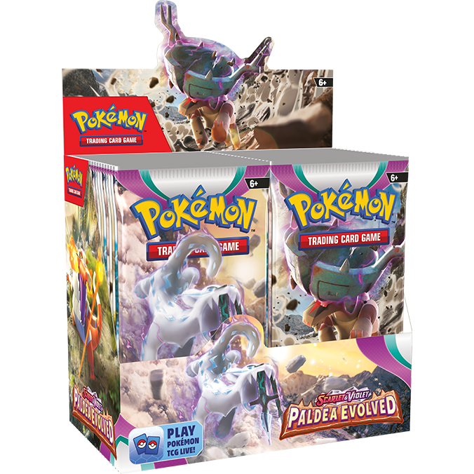 Pokémon TCG: Scarlet & Violet—Paldea Evolved Booster Box