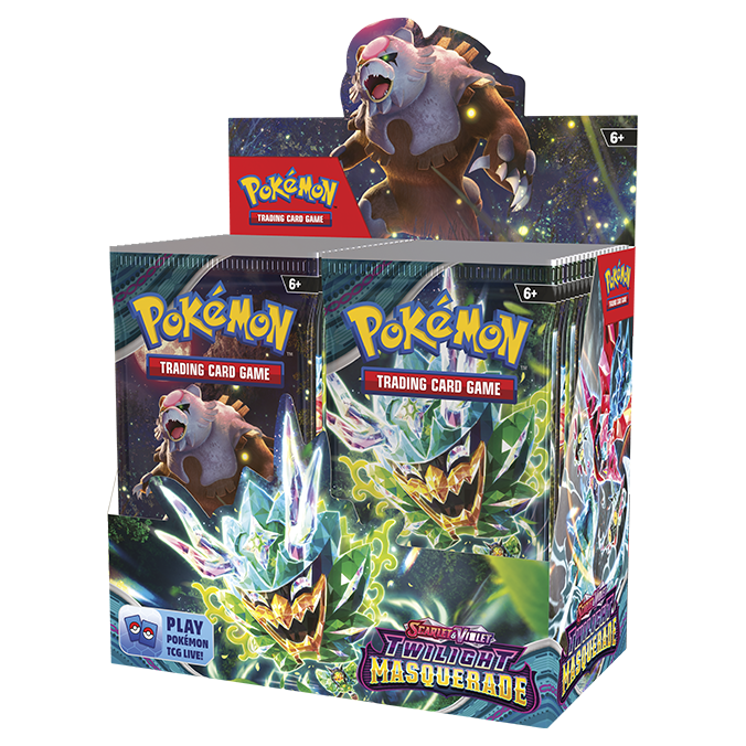 Pokémon TCG: Scarlet & Violet—Twilight Masquerade Booster Box
