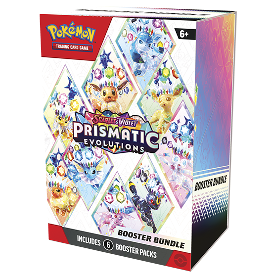 Pokémon TCG: Scarlet & Violet—Prismatic Evolutions Booster Bundle