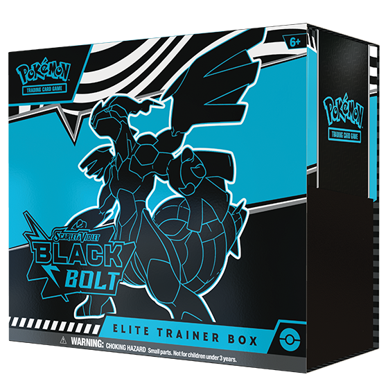 Pokémon TCG: Scarlet & Violet—Black Bolt Elite Trainer Box