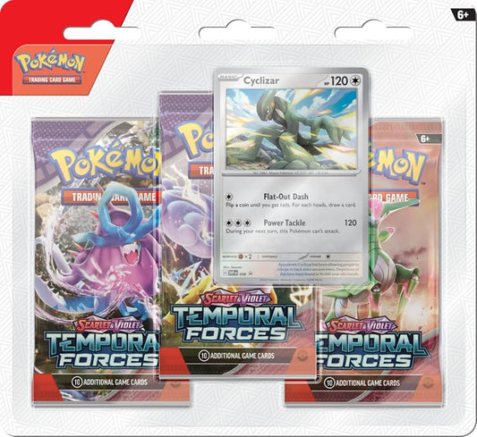 Pokémon TCG: Scarlet & Violet—Temporal Forces 3-Pack Blister