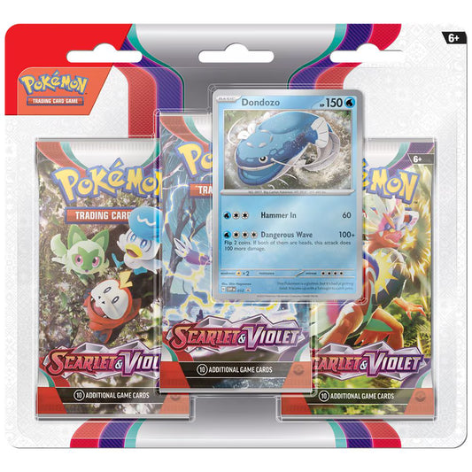 Pokémon TCG: Scarlet & Violet 3-Pack Blister