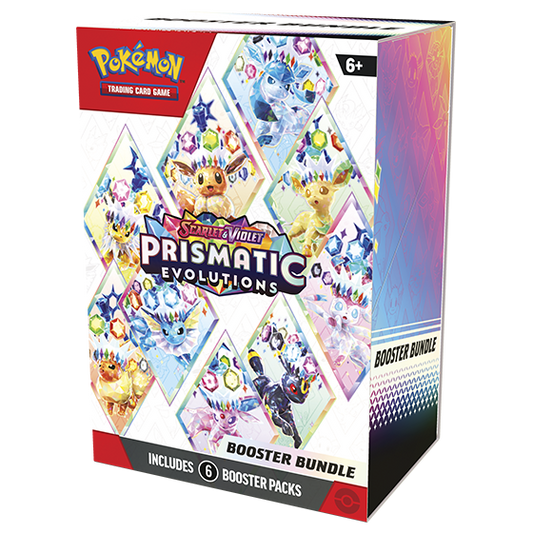 Pokémon TCG: Scarlet & Violet—Prismatic Evolutions Booster Bundle