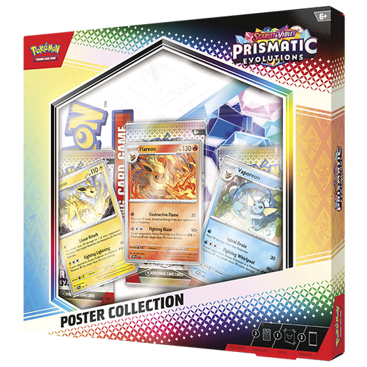 Pokémon TCG: Scarlet & Violet—Prismatic Evolutions 3-Pack Blister