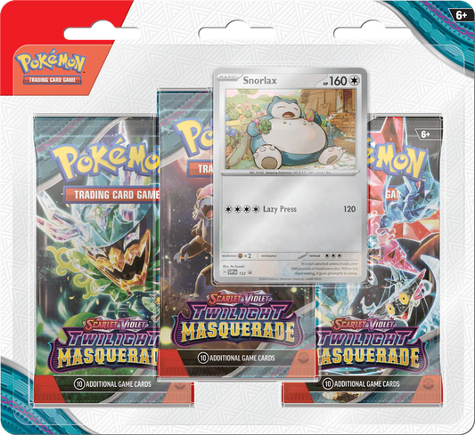 Pokémon TCG: Scarlet & Violet—Twilight Masquerade 3-Pack Blister
